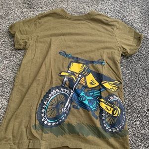 Cat & Jack Motorcycle design shirt M